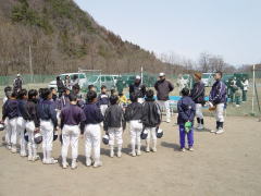 OBと練習